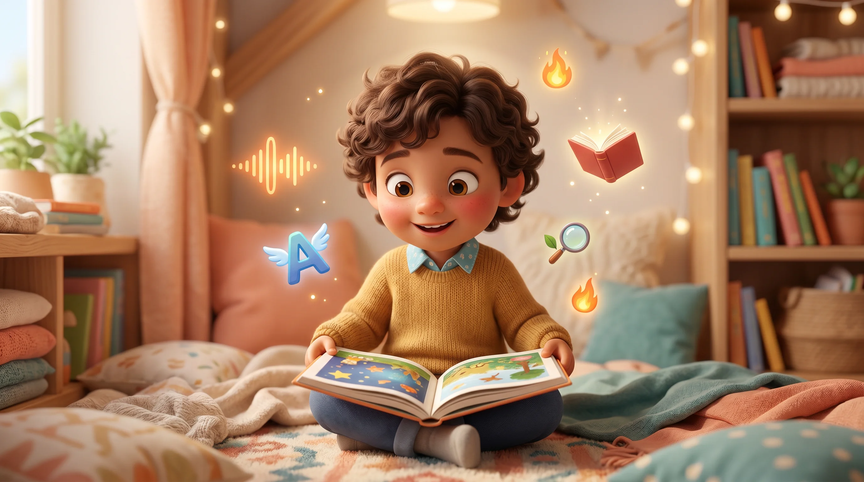 Illustration depicting phonics